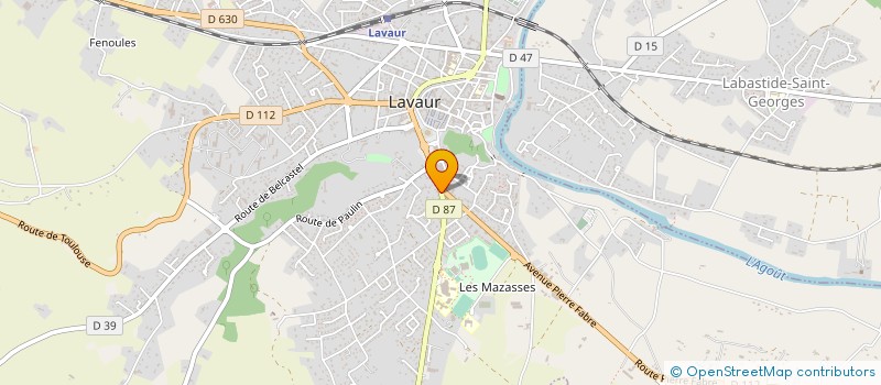 localisation de l'entreprise MADAME CELINE SOEUR à LAVAUR