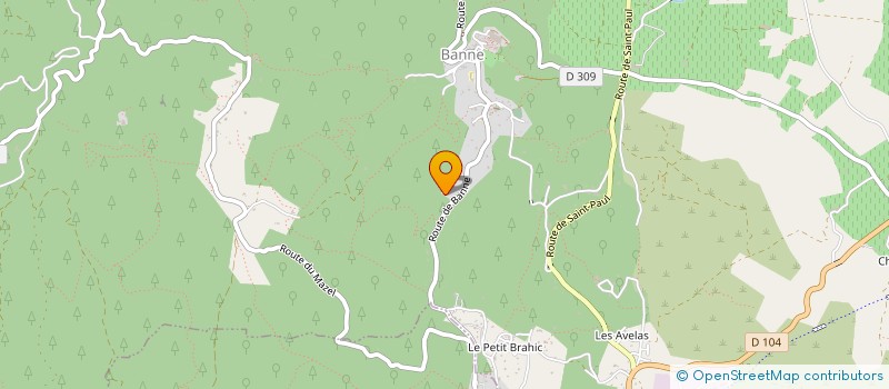 localisation de l'entreprise MADAME CELINE SOLE  BANNE