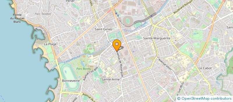 localisation de l'entreprise MADAME CELINE SOLER  MARSEILLE