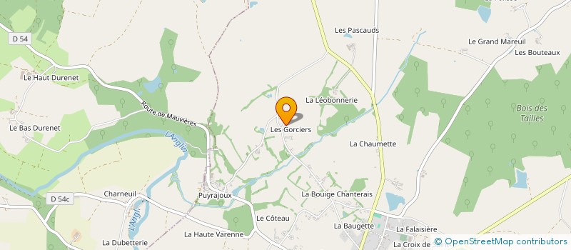 localisation de l'entreprise MADAME CELINE SOULIER à BELABRE