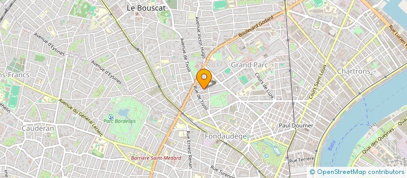 localisation de l'entreprise MADAME CELINE SOUVIGNET  BORDEAUX