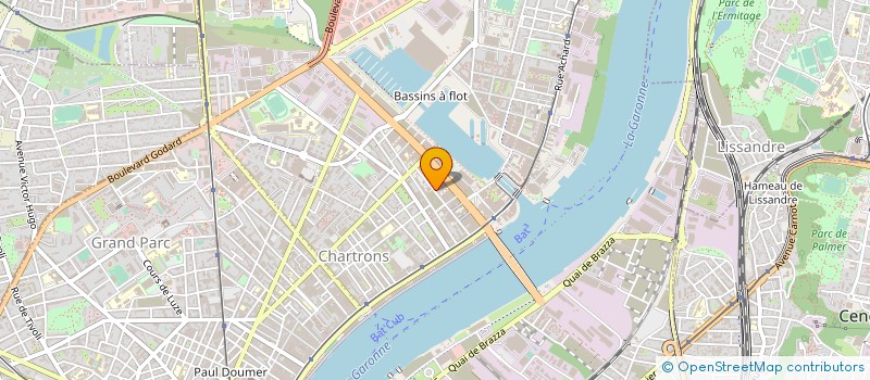 localisation de l'entreprise MADAME CELINE SOYER  BORDEAUX