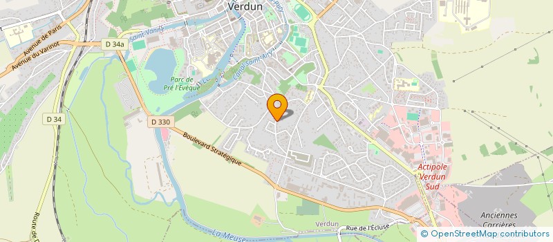 localisation de l'entreprise MADAME CELINE SPAMPATTI à VERDUN