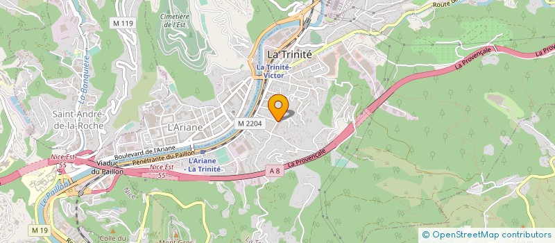 localisation de l'entreprise MADAME CELINE SPAZIANI à LA TRINITE