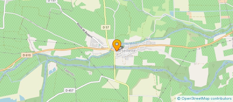 localisation de l'entreprise MADAME CELINE SPIESER  MARSEILLETTE