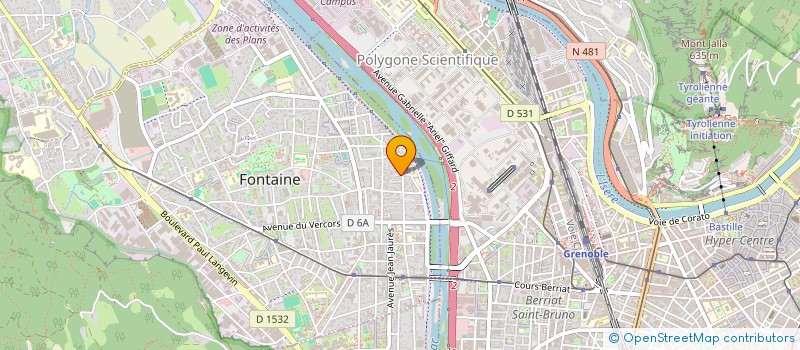 localisation de l'entreprise MADAME CELINE STROPPARO  FONTAINE