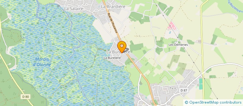 localisation de l'entreprise MADAME CELINE SUAUDEAU  L'ILE-D'OLONNE