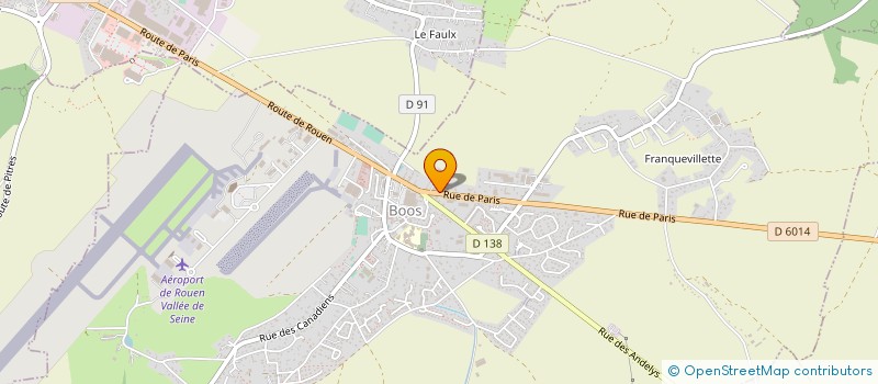 localisation de l'entreprise MADAME CELINE SUEUR  BOOS