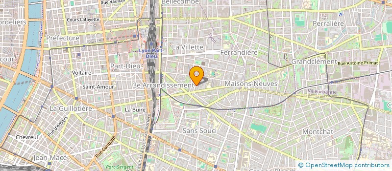 localisation de l'entreprise MADAME CELINE SWIETLICKI  LYON