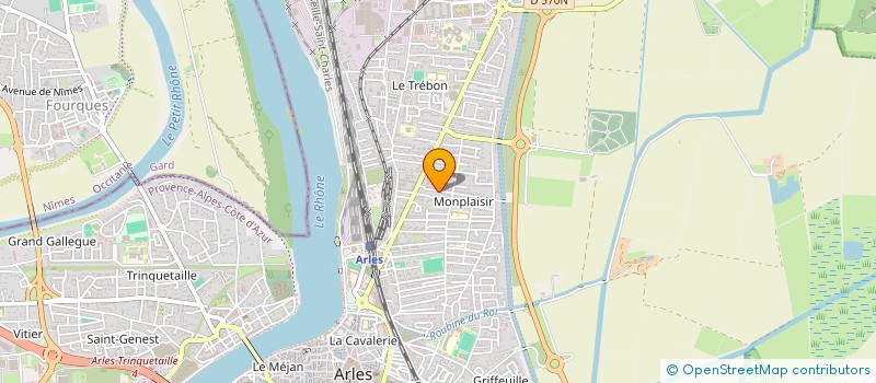 localisation de l'entreprise MADAME CELINE TARDITO à ARLES