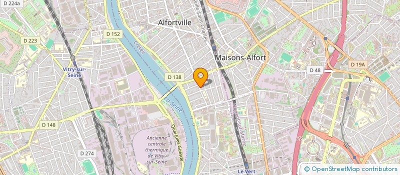 localisation de l'entreprise MADAME CELINE TEJERO à SAINT-OUEN-SUR-SEINE