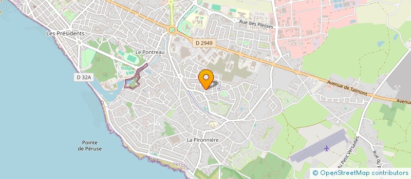localisation de l'entreprise MADAME CELINE TEMPLIER à LES SABLES D'OLONNE