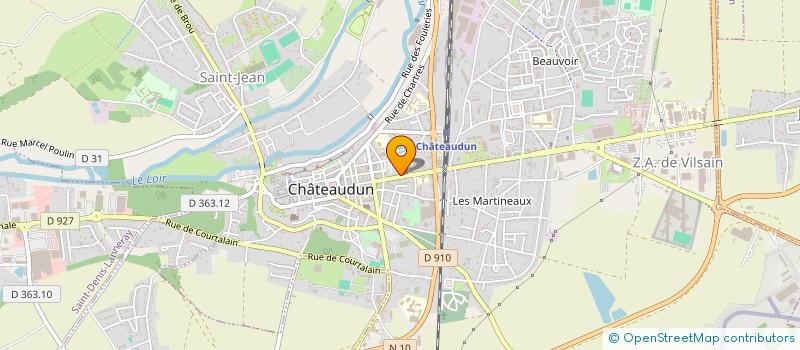 localisation de l'entreprise MADAME CELINE TESTAULT à CHATEAUDUN