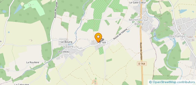 localisation de l'entreprise MADAME CELINE TETU  MONTHOU-SUR-BIEVRE