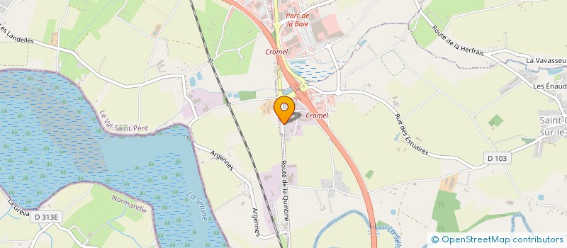 localisation de l'entreprise MADAME CELINE THEAULT  SAINT-QUENTIN-SUR-LE-HOMME