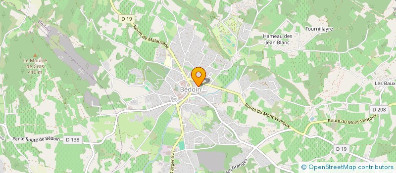 localisation de l'entreprise MADAME CELINE THIEFFINE  BEDOIN