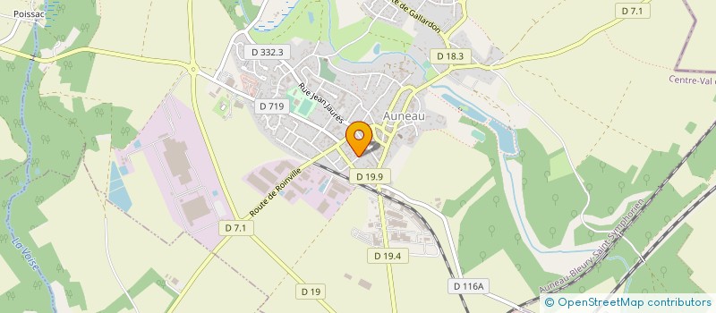 localisation de l'entreprise MADAME CELINE THIERY à AUNEAU-BLEURY-SAINT-SYMPHORIEN