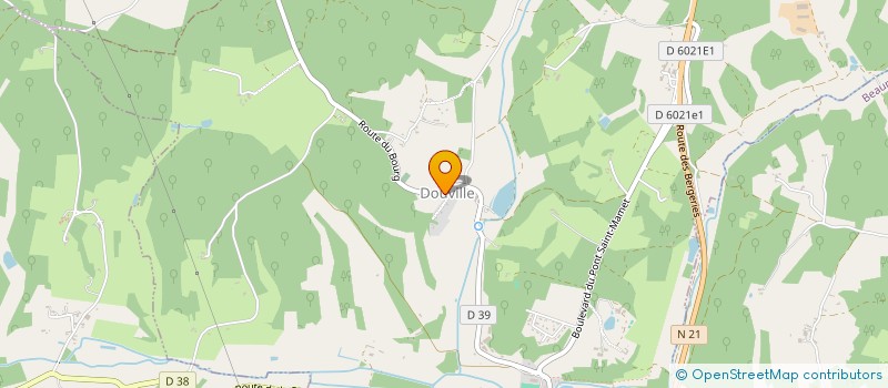 localisation de l'entreprise MADAME CELINE THOMAS  CLERMONT-DE-BEAUREGARD