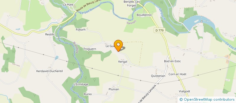 localisation de l'entreprise MADAME CELINE THOMAS  NOSTANG