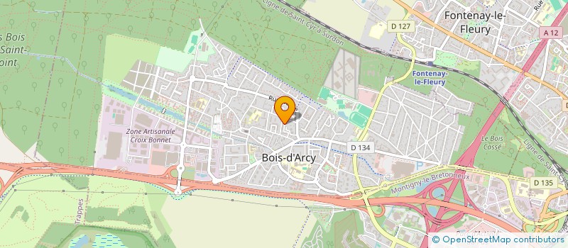 localisation de l'entreprise MADAME CELINE THOMASSON  BOIS-D'ARCY