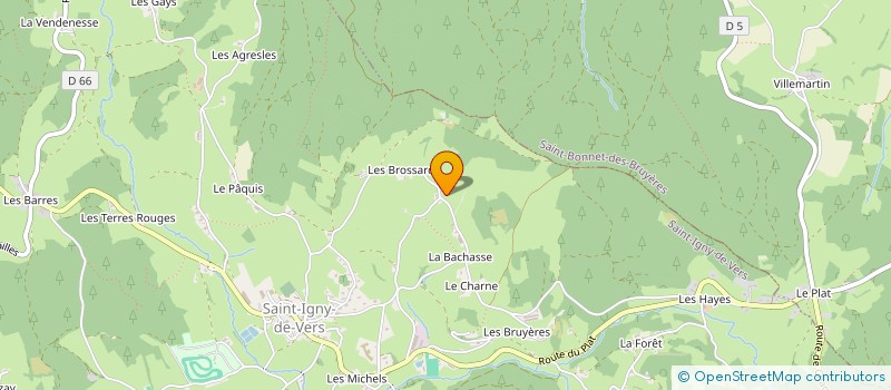 localisation de l'entreprise MADAME CELINE THOUE à PROPIERES