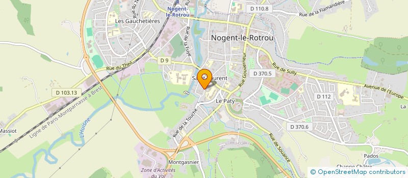 localisation de l'entreprise MADAME CELINE THOUSEAU à NOGENT-LE-ROTROU