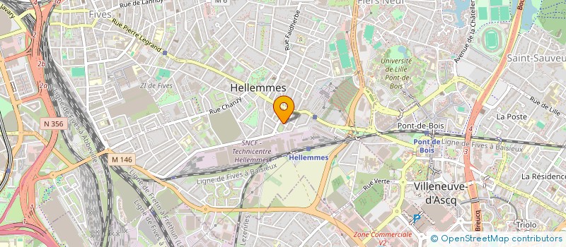 localisation de l'entreprise MADAME CELINE TONNOIR à LILLE