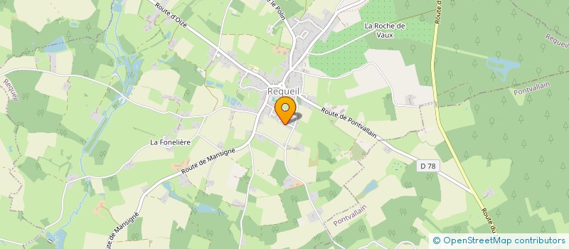 localisation de l'entreprise MADAME CELINE TORCHE  REQUEIL