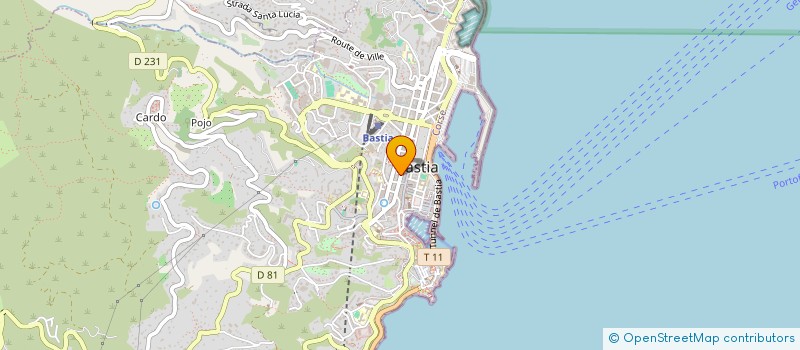 localisation de l'entreprise MADAME CELINE TORDELLI à BASTIA