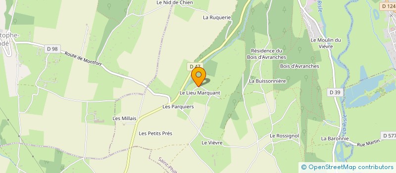 localisation de l'entreprise MADAME CELINE TORDOIT  SAINT-PHILBERT-SUR-RISLE