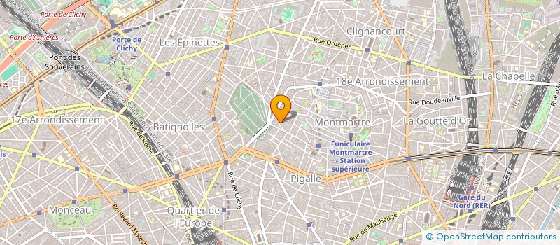 localisation de l'entreprise MADAME CELINE TORE à CLICHY