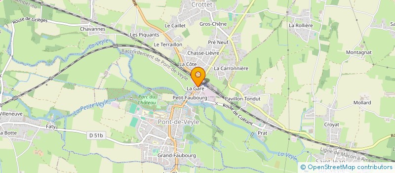 localisation de l'entreprise MADAME CELINE TOSONE à CROTTET