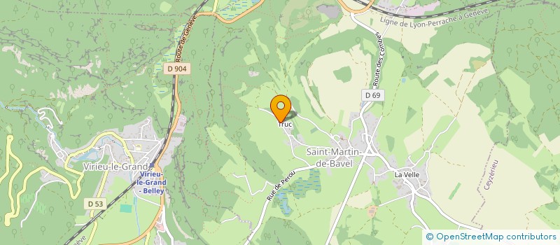 localisation de l'entreprise MADAME CELINE TOURON  VIVES