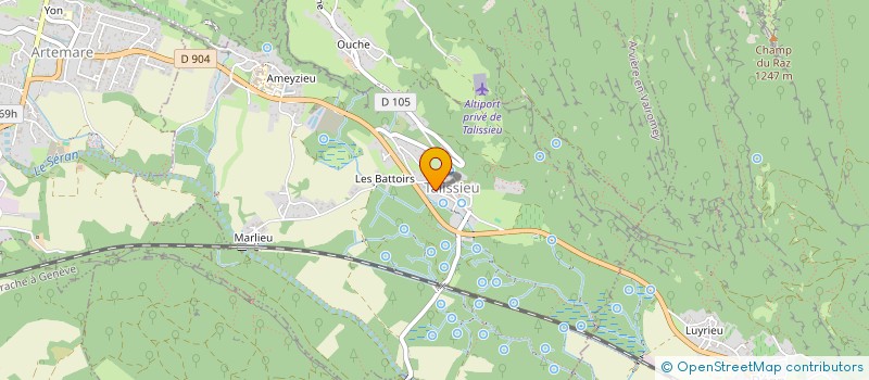 localisation de l'entreprise MADAME CELINE TRUCHET  TALISSIEU