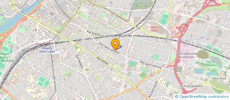 localisation de l'entreprise MADAME CELINE TURC  ANGERS