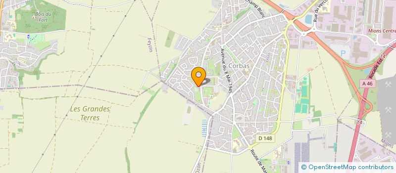 localisation de l'entreprise MADAME CELINE UBELMANN à CORBAS