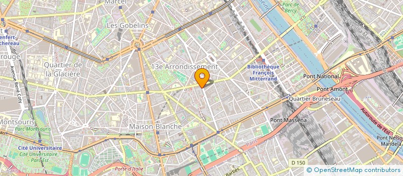 localisation de l'entreprise MADAME CELINE UCAR  PARIS