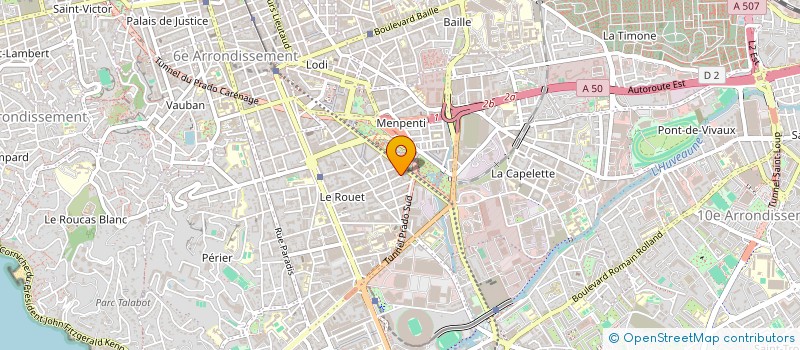 localisation de l'entreprise MADAME CELINE UGLIEGA à MARSEILLE