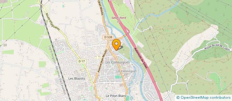 localisation de l'entreprise MADAME CELINE VALET  SALON-DE-PROVENCE