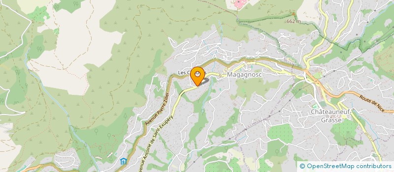 localisation de l'entreprise MADAME CELINE VALLAURI  GRASSE