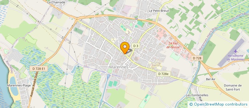 localisation de l'entreprise MADAME CELINE VARBOKI  MARENNES-HIERS-BROUAGE