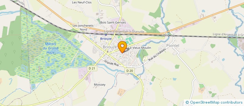 localisation de l'entreprise MADAME CELINE VARDON à BRIOUZE