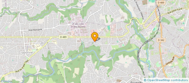 localisation de l'entreprise MADAME CELINE VAUTEY  FRANCHEVILLE