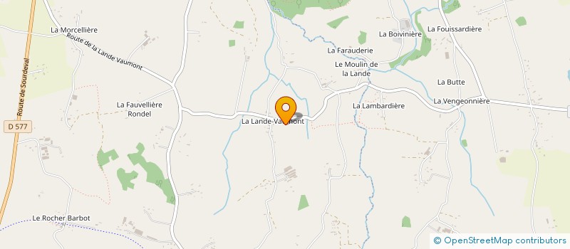 localisation de l'entreprise MADAME CELINE VAUTIER  VIRE-NORMANDIE