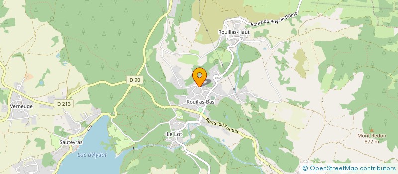 localisation de l'entreprise MADAME CELINE VEISSAIRE  AYDAT