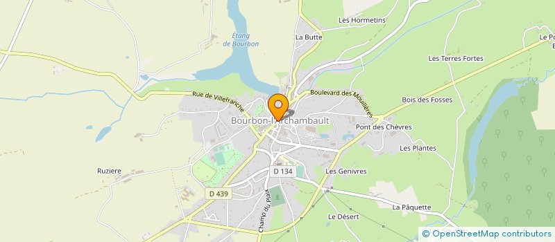 localisation de l'entreprise MADAME CELINE VENIANT à YZEURE