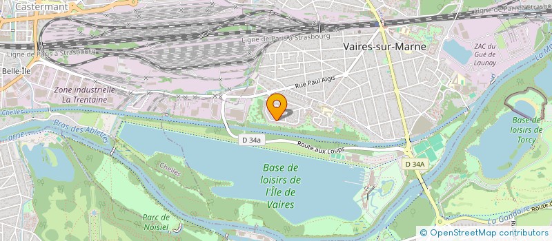 localisation de l'entreprise MADAME CELINE VENZAL à VAIRES-SUR-MARNE