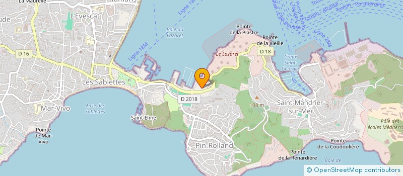 localisation de l'entreprise MADAME CELINE VERBEEK à SIX-FOURS-LES-PLAGES