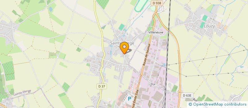 localisation de l'entreprise MADAME CELINE VERBRUGGHE à SAINTE-VERGE