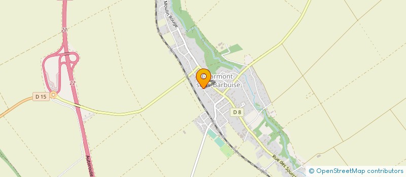 localisation de l'entreprise MADAME CELINE VERNET  CHARMONT-SOUS-BARBUISE